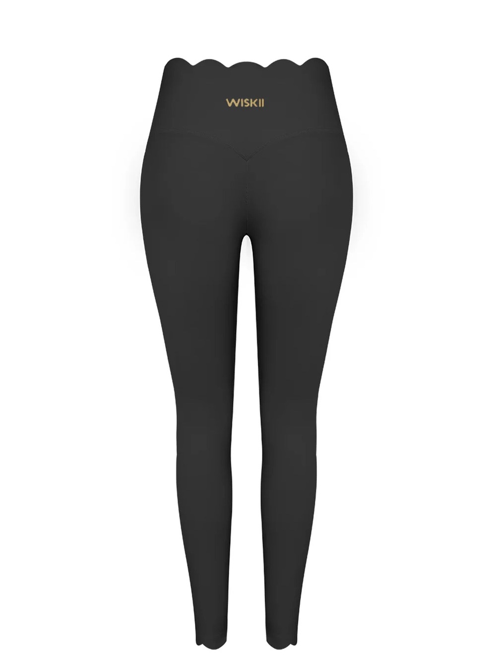 WISKII HIGH-WAIST SCALLOP SCRUNCH LEGGING